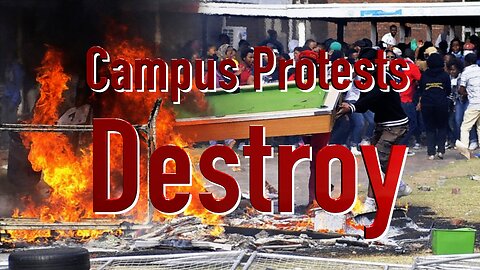 TRENTO on X- Campus Protesters Destroy America_5.16.2024