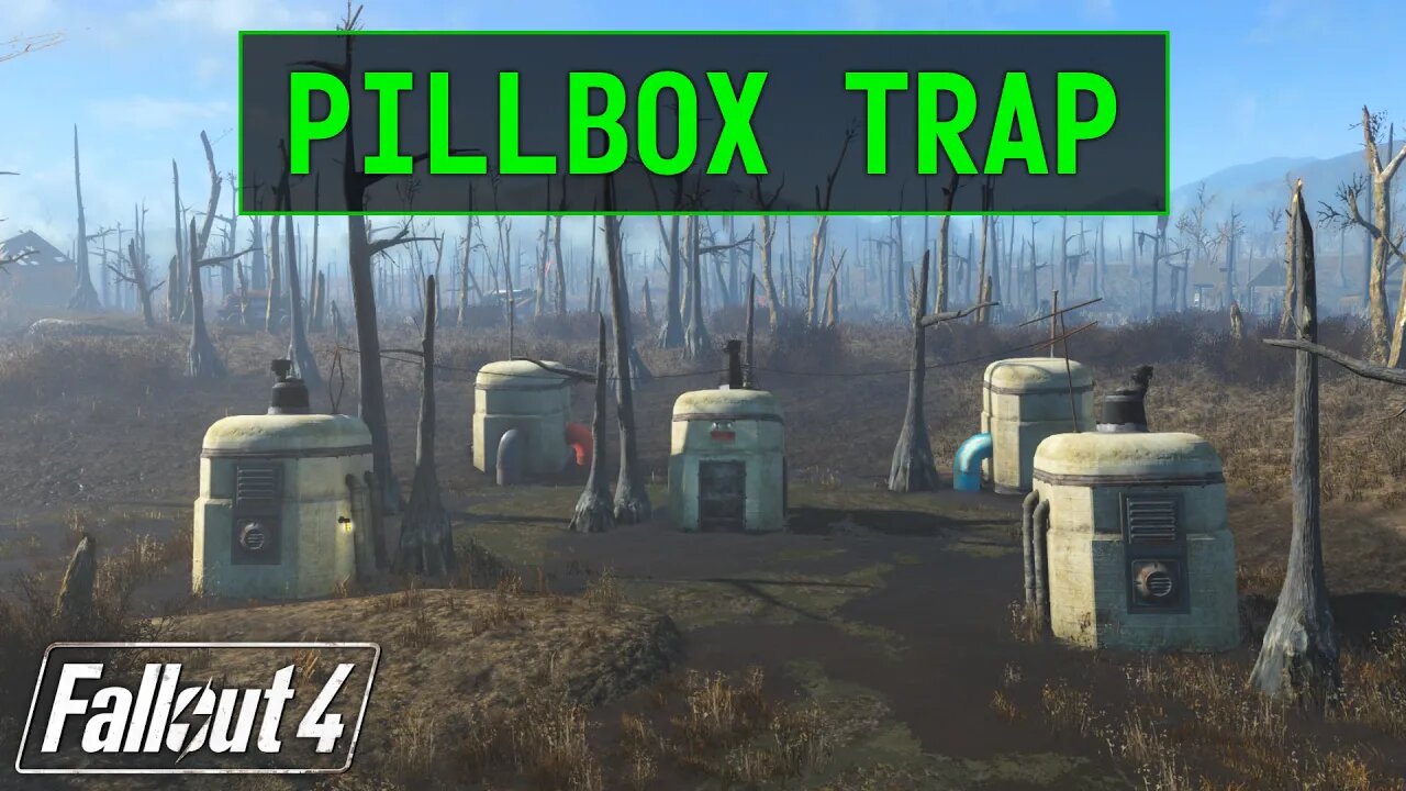 Fallout 4 | Military Pillbox Trap