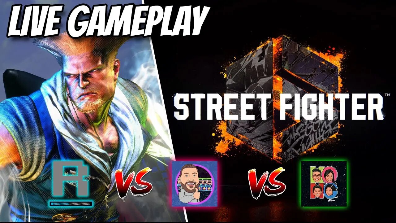 Street Fighter 6 LIVE ONLINE GAMEPLAY!