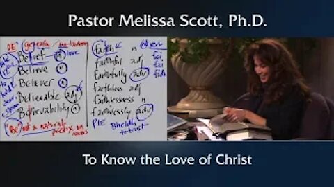 Ephesians 3:17 To Know the Love of Christ- Footnote to Jude Series #22