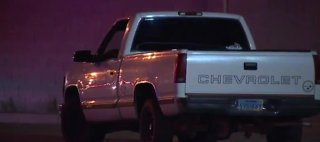 Pedestrian hit near Bonanza and Sloan