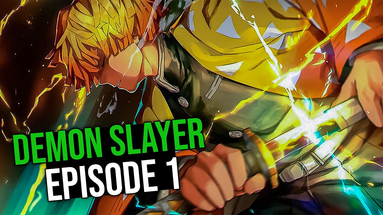 Demon Slayer || English || Season 1 || Episode 1