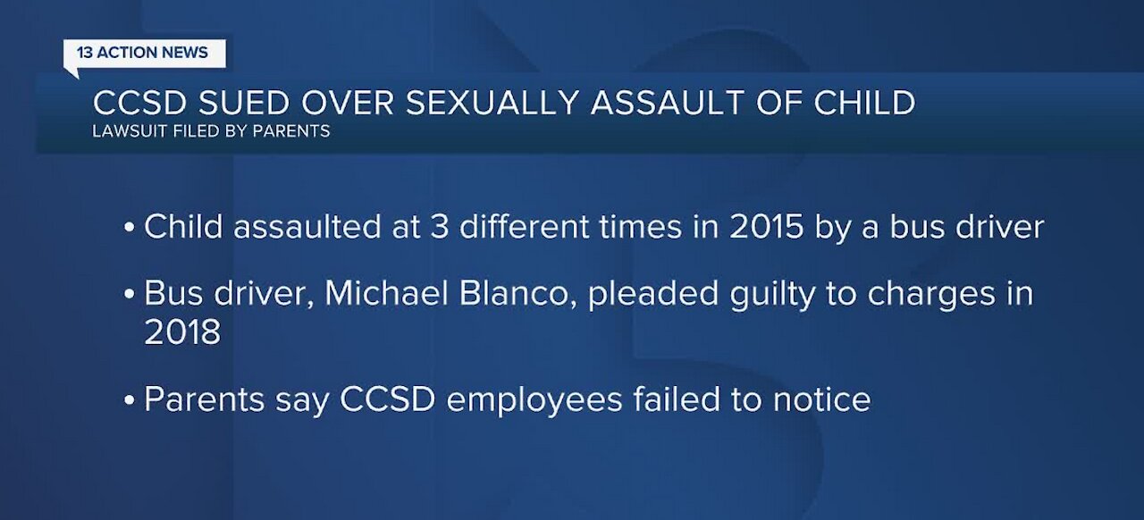 CCSD sued over sexual assault of child