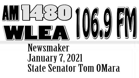 Wlea Newsmaker, January 7, 2021, Senator Tom O'Mara