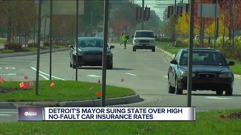 Mayor Duggan challenges constitutionality of Michigan's no-fault auto insurance in new lawsuit