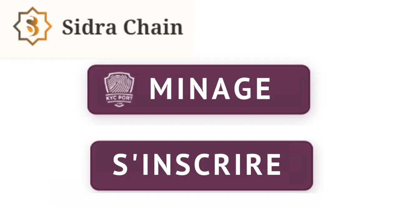 Projet minage crypto sidra chain bank