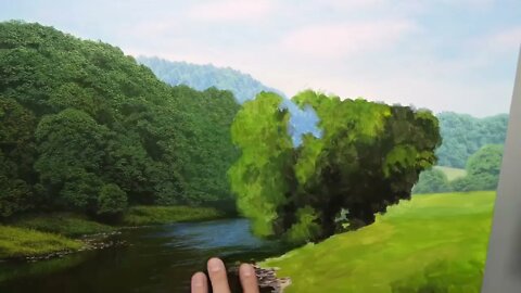 Painting Large Foreground Trees