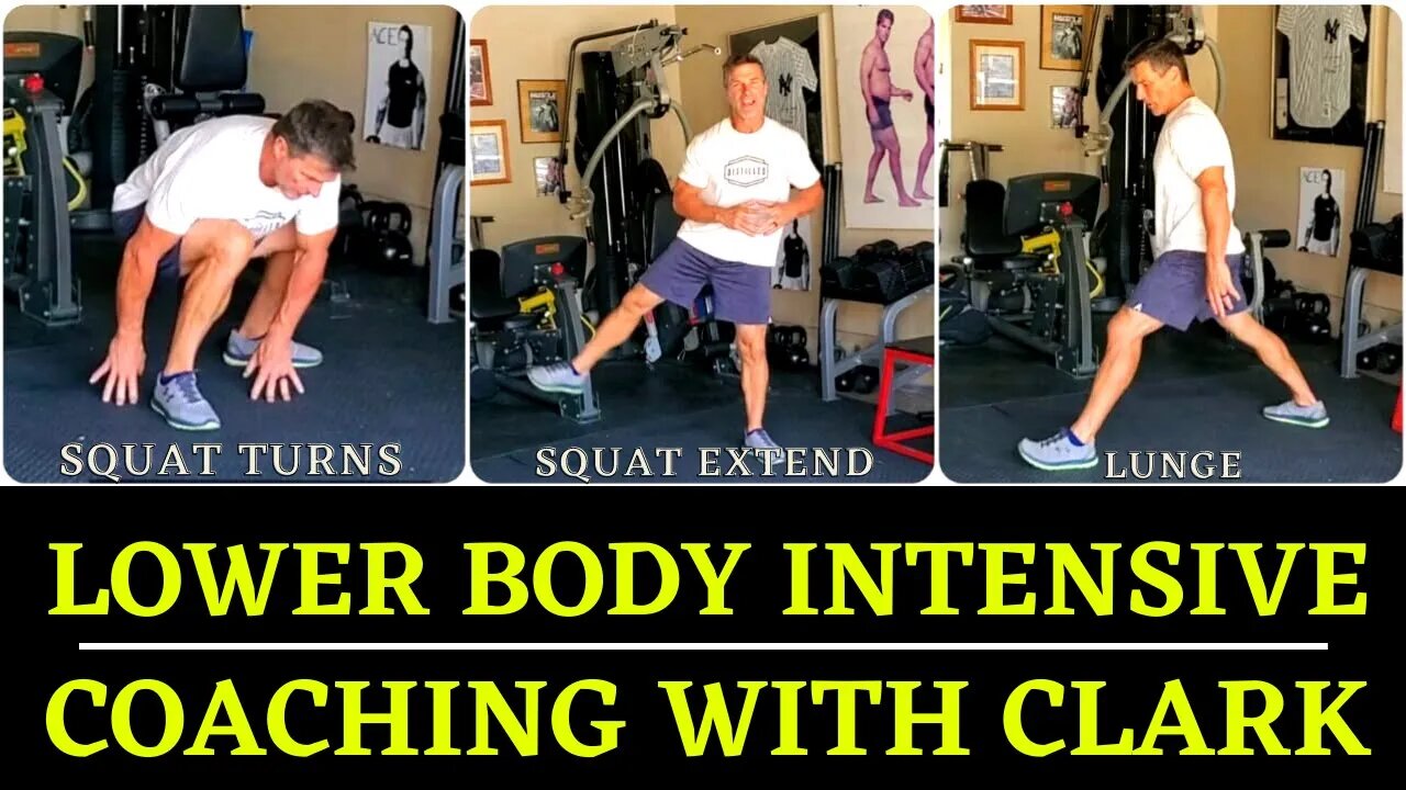 Lower Body Intensive | Workout | Coaching with Clark