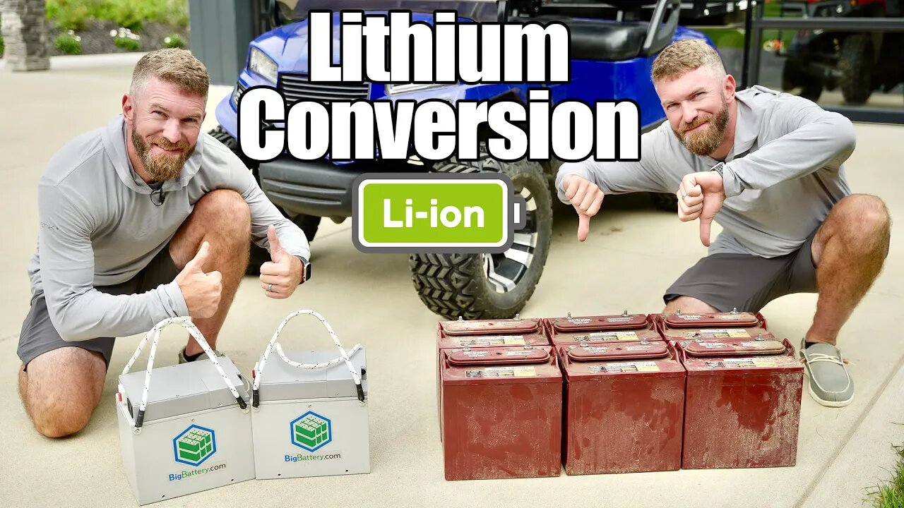 Lithium Golf Cart Conversion is Cheaper than you Might Think! 🔋