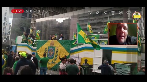 Ao vivo: Mar de verde amarelo e Bolsonato leva no primeiro turno