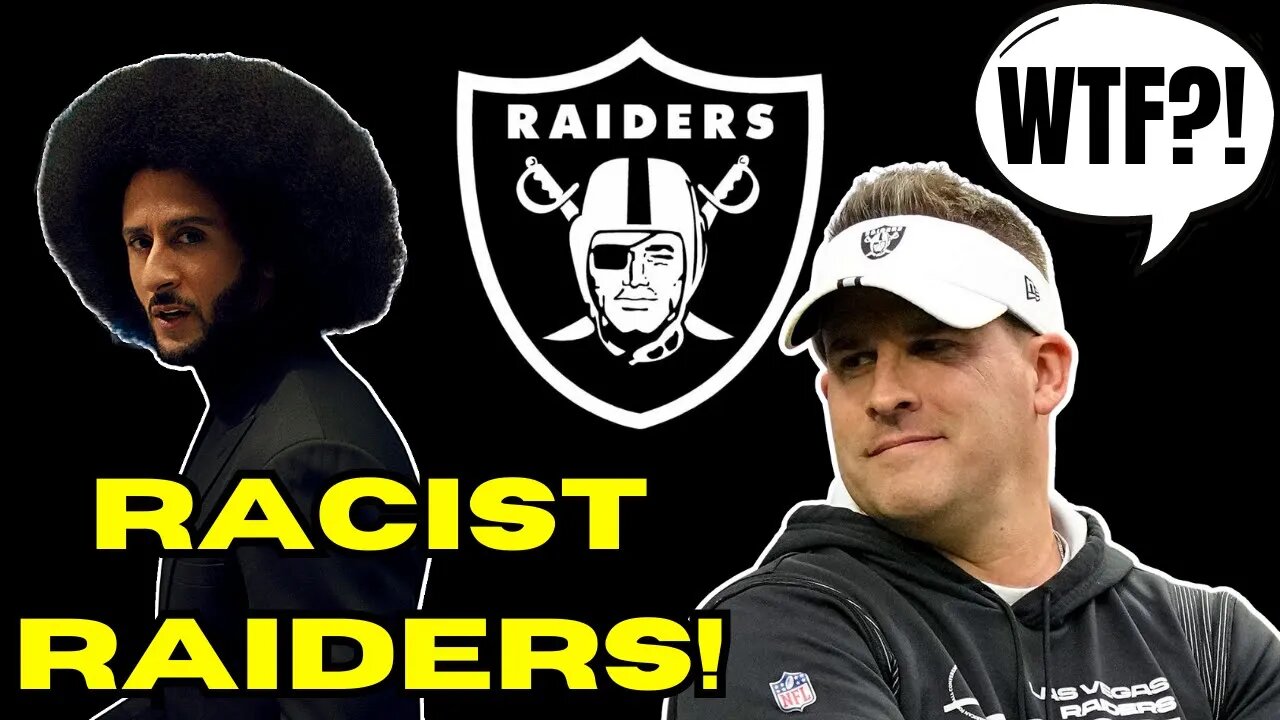 NFL & Las Vegas Raiders CALLED RACIST, POLITICALLY BIAS By Colin Kaepernick! Claims He's ELITE?