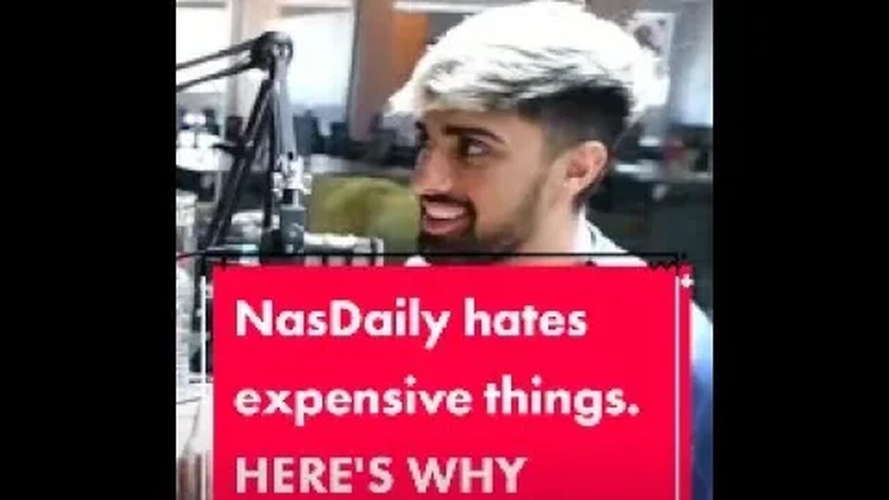 Nas Daily Hates Expensive things HERE'S WHY!. #shorts