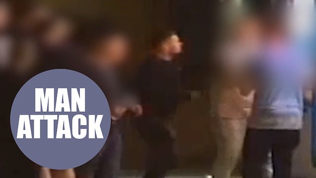 A yob has been jailed for seven months - after he threw a CAN outside a takeaway.