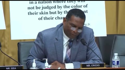 Rep. Burgess Owens Slams Left’s ‘Racist