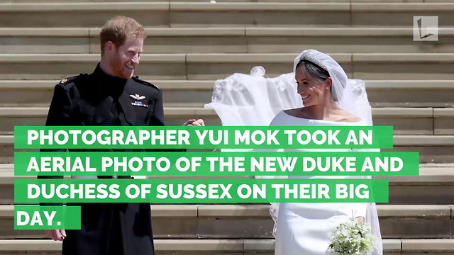 Captivating Photo of Prince Harry & Meghan Taken from Rooftop Being Called 'Diana's View'