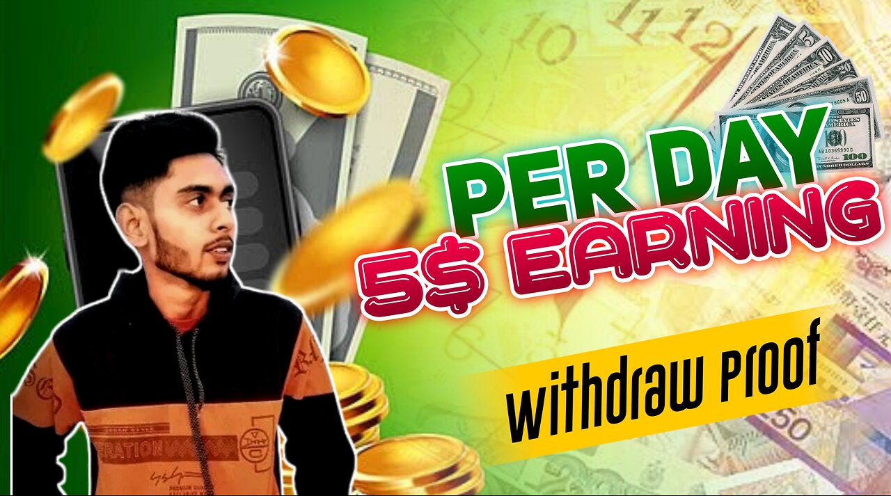 Live payment proof income site | Per Day 5$ Earning