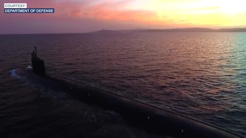 Navy prepares for the U.S.S Idaho submarine keel-laying ceremony