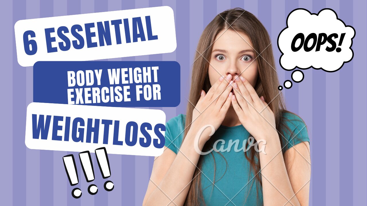 6 Essential Bodyweight Exercises for Weight Loss