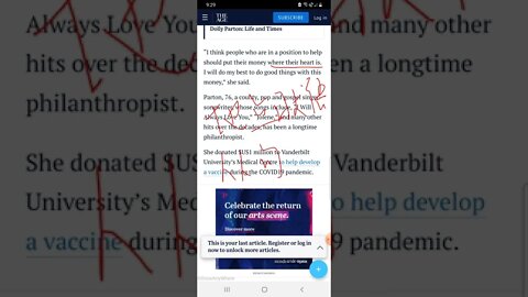 Dolly Parton receives $US100 million award from Jeff Bezos英语