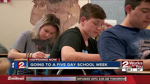 Oklahoma panel advances bill for return to five-day school weeks