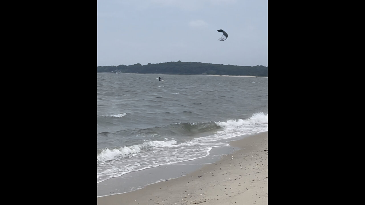 2/25/2022 Enno Kite Foiling at Fleets Neck Beach