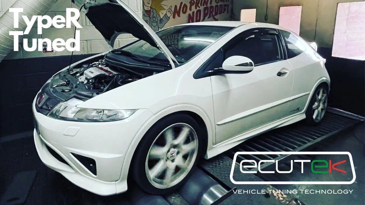 Championship Changes!!! Honda Civic FN2 TypeR Remap on ECUTEK