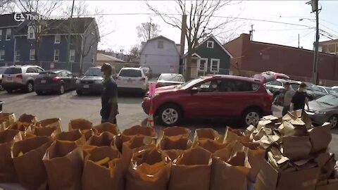 One year since the stay-at-home order took effect, May Dugan Center marks 500,000 meals served to the community