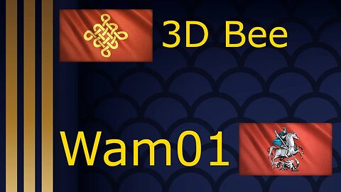 3D Bee (Chinese) vs Wam01 (Rus) || Age of Empires 4 Replay