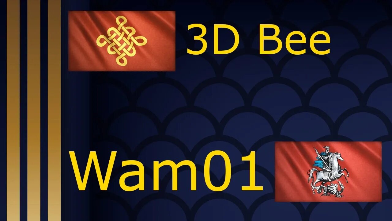 3D Bee (Chinese) vs Wam01 (Rus) || Age of Empires 4 Replay