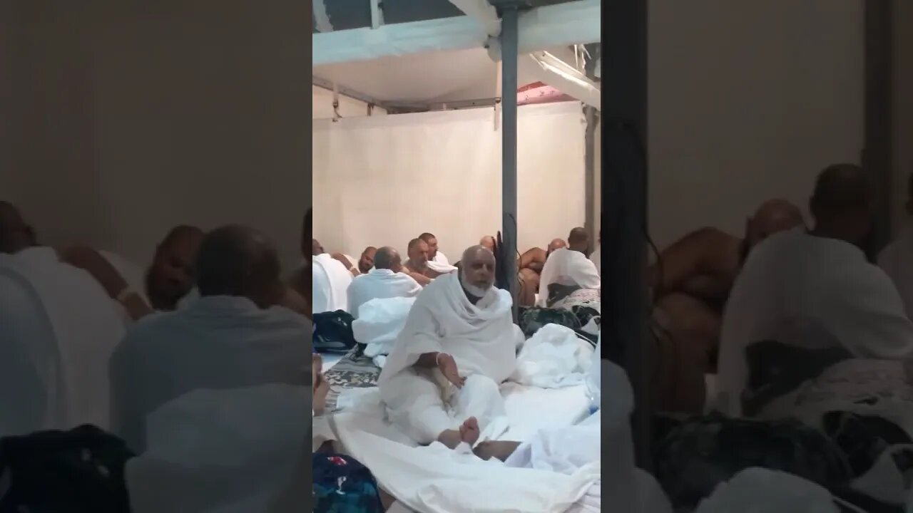 Before Isha: Mina Camp | MashAllah | #mina #minacamp #hajj #hajj2023