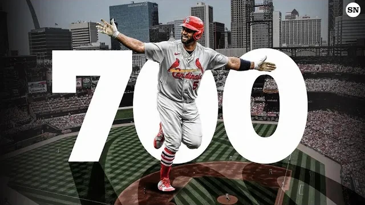 ALBERT PUJOLS HITS 700th!