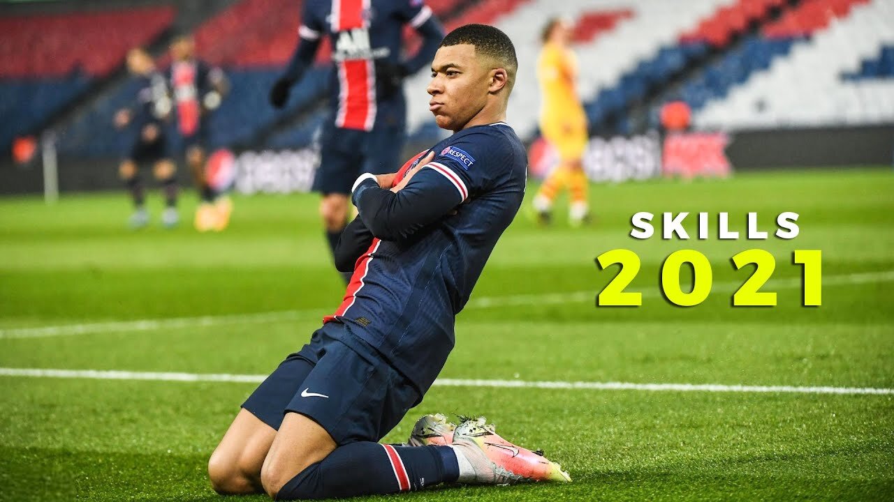 Kylian Mbappe best skills football 2021