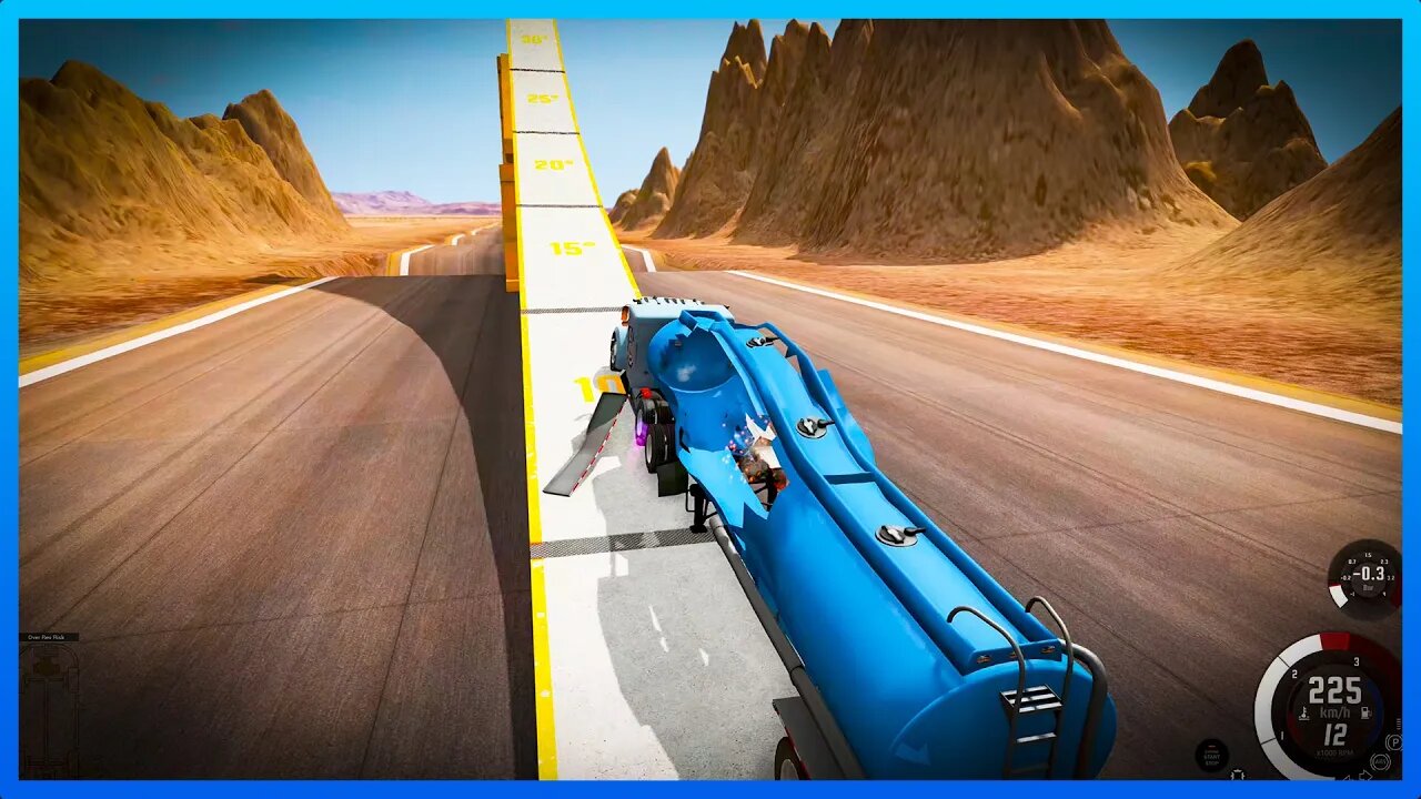 TruckFails | Trucks Full Speed Jumping #255 – BeamNG.Drive