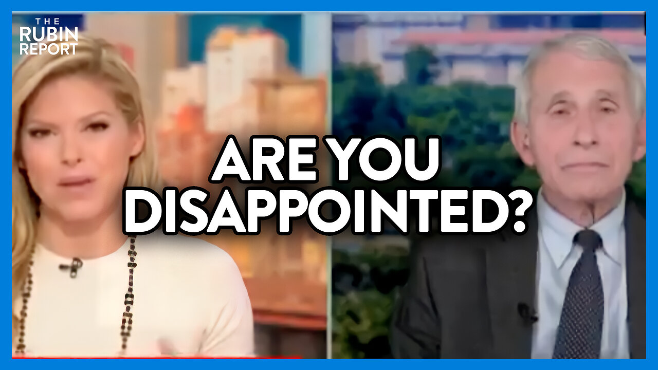 Watch Fauci's Face as Host Calmly Points About New Study Ruins His Hopes | DM CLIPS | Rubin Report