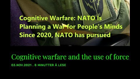 24/7 Neuro-Cognitive Warfare