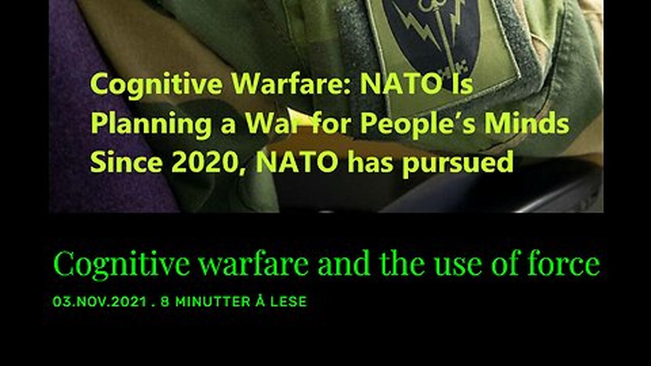 24/7 Neuro-Cognitive Warfare