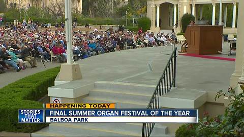 Summer organ festival happening Monday