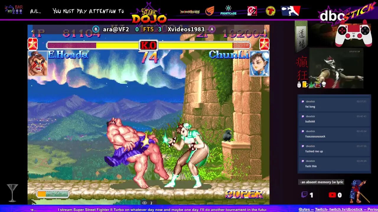 Last Call @ The Dojo- (12-8-22) @Steam @Fightcade #RetroGaming @TrollCoinbot