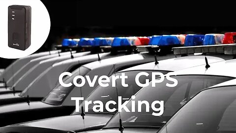 Covert GPS Tracker for Police and Private Investigators