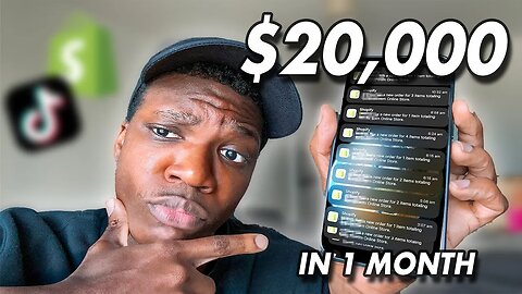 How I Made $20,000 PROFIT In 1 MONTH with DROPSHIPPING