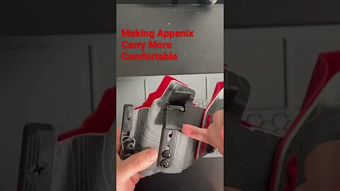 #youtubeshorts #shorts A Hack to Make Appendix Carry More Comfortable