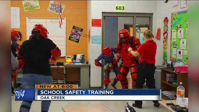 School safety: Oak Creek teachers learn self-defense, students using new app