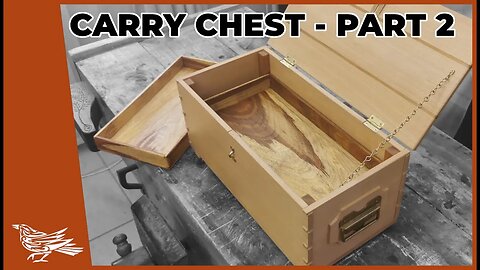 Making a CARRY CHEST using TRADITIONAL HAND-TOOLS - Part 2