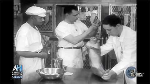 1956 National Foundation for Infantile Paralysis documentary: polio vaccine manufacturing, biologics