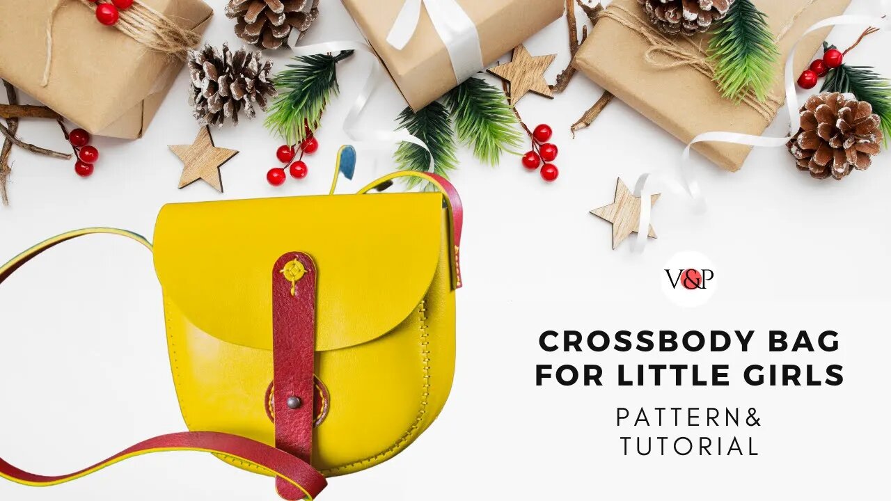 Crossbody Bag for Little Girls, PDF Pattern & Tutorial