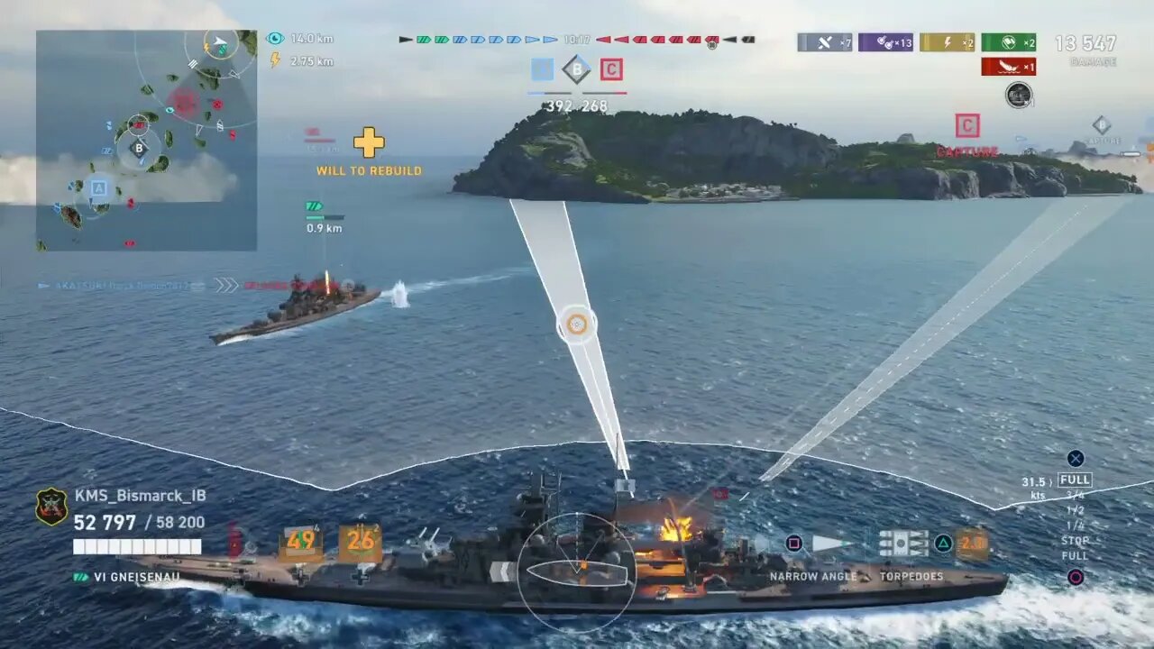 World of Warships Legends - Gnesienau 6 pack 87k