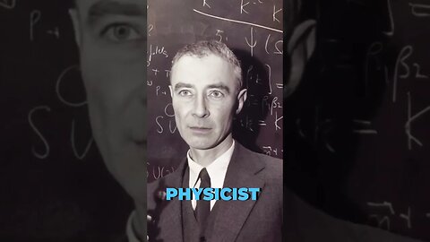 Weird Facts About OPPENHEIMER The Atom Bomb Creator! #shorts