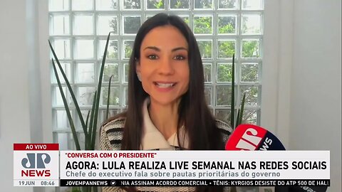 Assista trecho de Live “Conversa com o presidente” com Lula; Amanda Klein e Kobayashi analisam