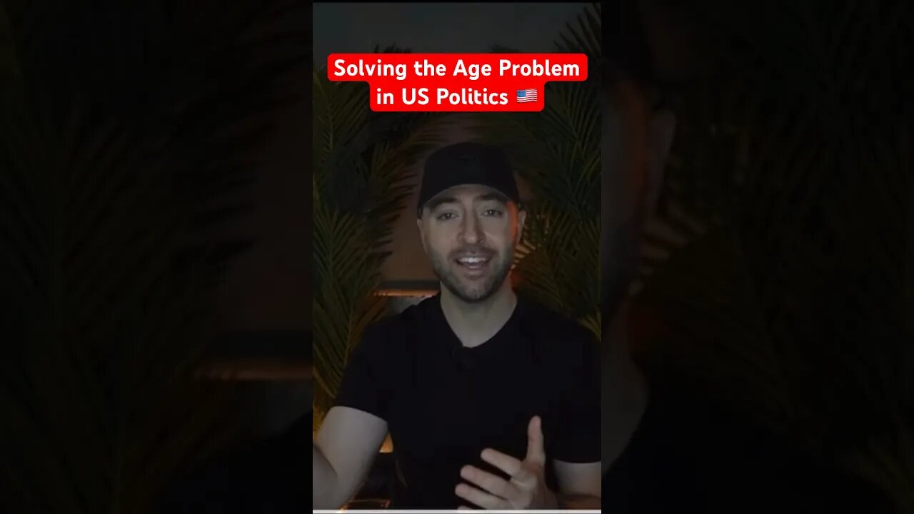 Age Problem Fix in US Politics 🚨 #shorts #politics #trump #biden #election #congress #politicalnews