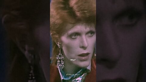 Does David Bowie believe in God? (1973) #Shorts